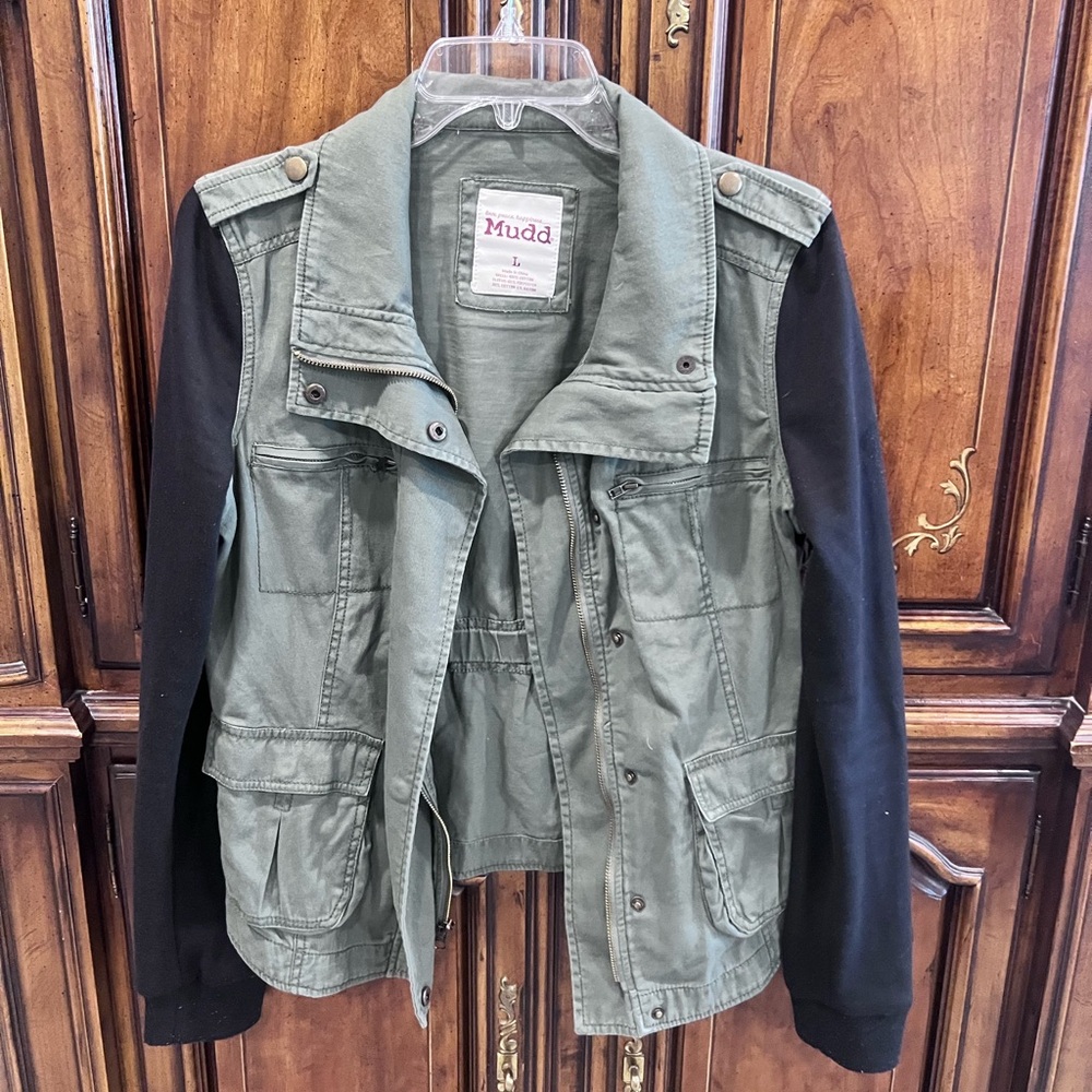 Mudd Jacket Camo Style EUC